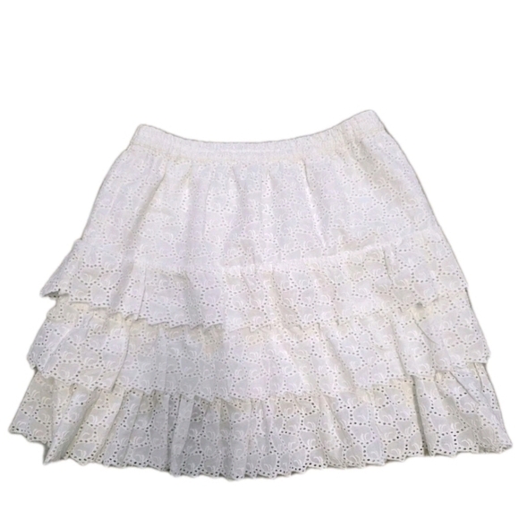 House of Harlow 1960 Dresses & Skirts - House of Harlow 1960 White Knit Mini Skirt Women’s Size XSMALL NWT Boho Cottage